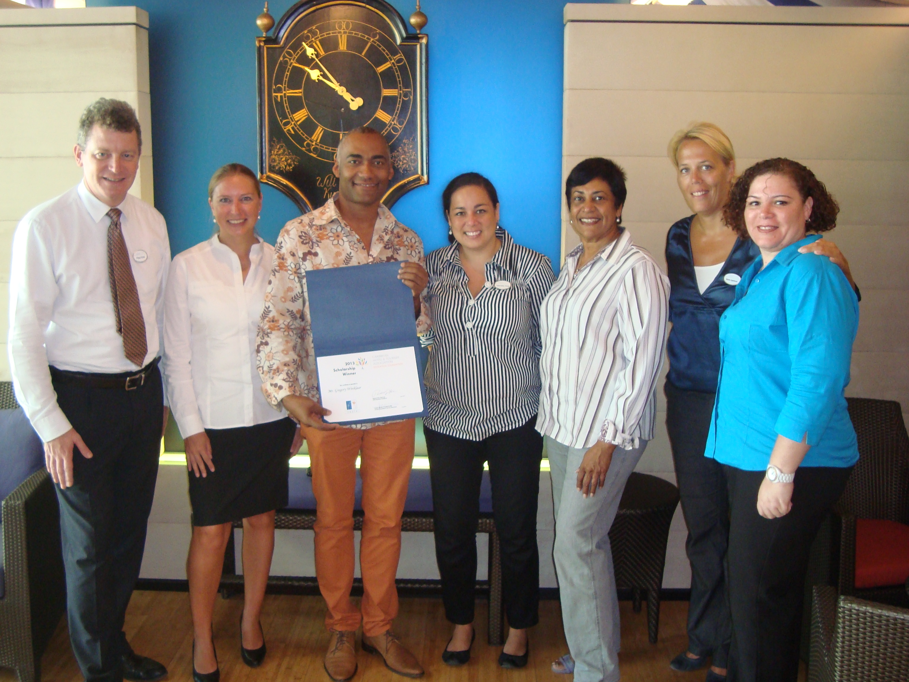 CHATA Congratulates Avila Hotel Curacao! CHTA Education Foundation Scholarship For Avila Hotel Employee!