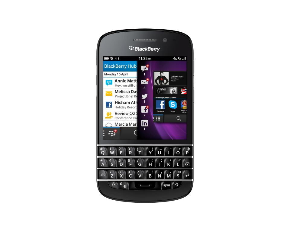 Digicel ta lansa e BlackBerry Q10  smartphone nobo pa Kòrsou