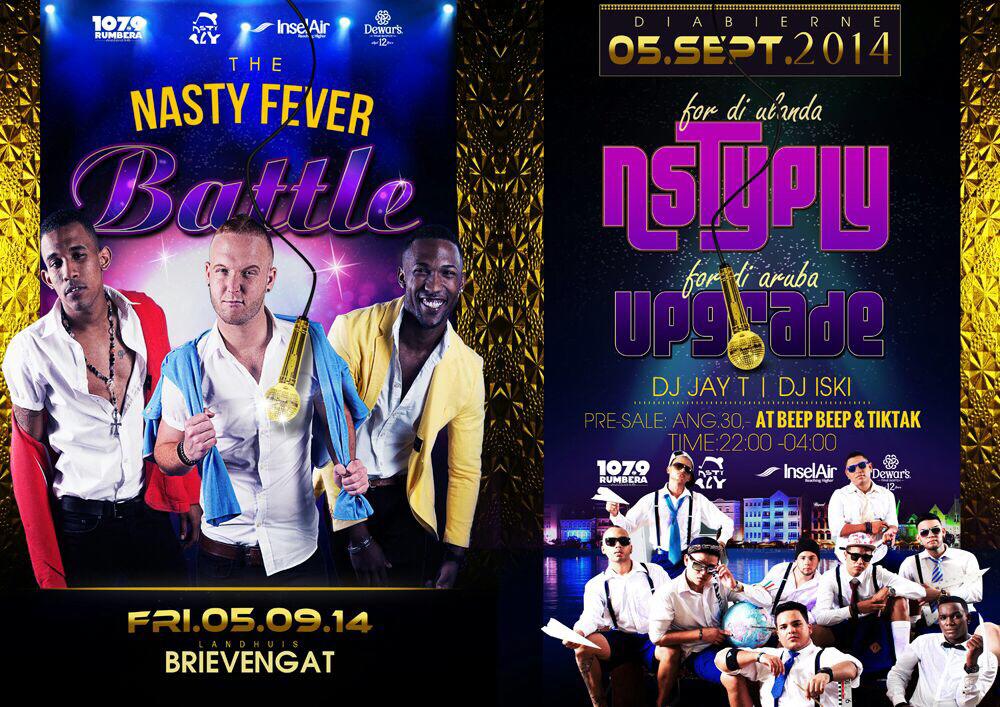 “Nasty Fever Battle” den Landhuis Brievengat dia 5 di September 2014