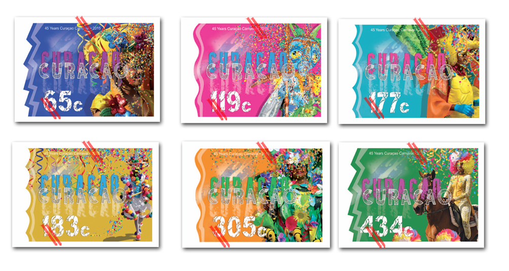 Carnaval 2015 stamps