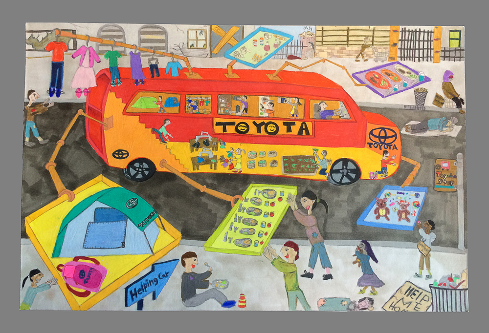 Creatividad ta esencial den “Toyota Dream Car Art Contest”