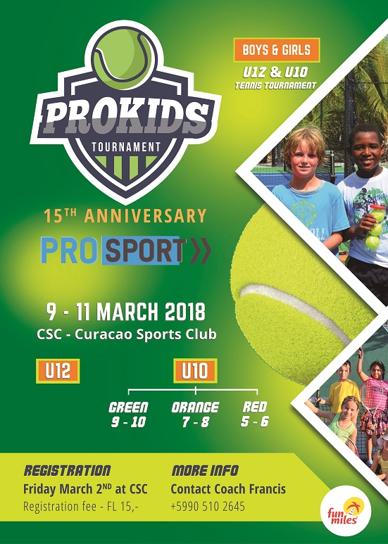 Pro-Kids Tennis Tournament 2018 na kaminda!