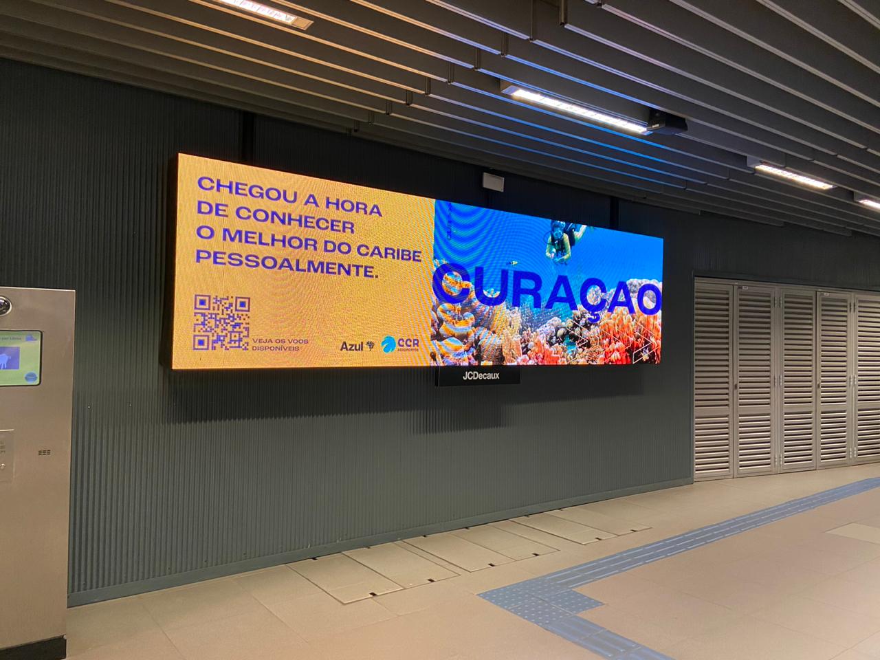CCR Aeroportos, main shareholder of CAP, and Azul Linhas Aéreas launch promotional campaign for Curaçao in Brazil