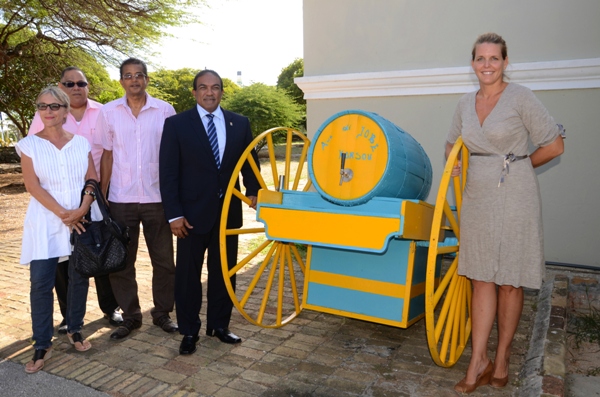 CTB ta hasi entrega di Garoshi di awa Yobe na Museo di Kòrsou