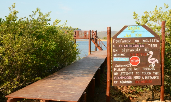 Mirador di flamingo na Jan Kok ta operashonal atrobe despues di 2 siman di rekonstrukshon