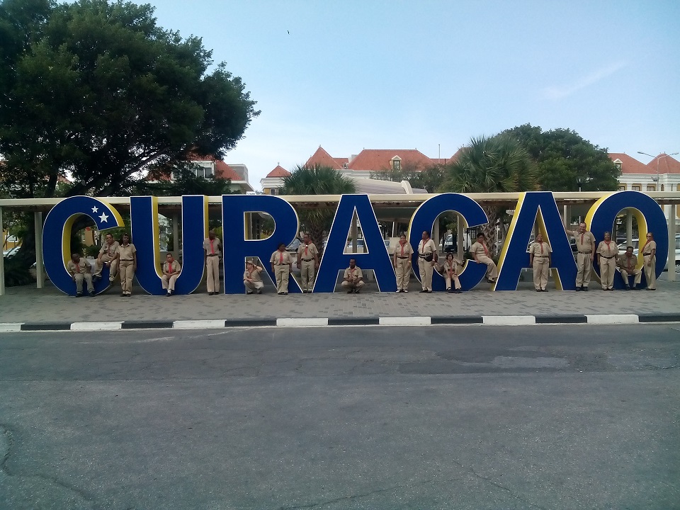 Dia Internashonal di Pas selebra den Willemstad pa Nafasie groep (scouting)
