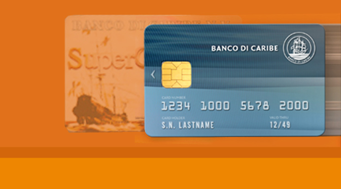 Awor tur tarheta di débito di Banco di Caribe lo tin un ‘chip’