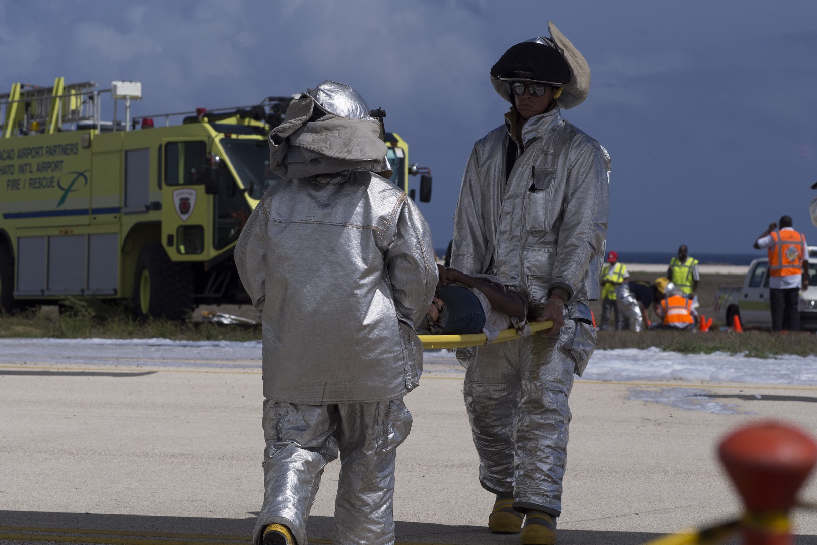 CAP carried out emergency drill at the airport