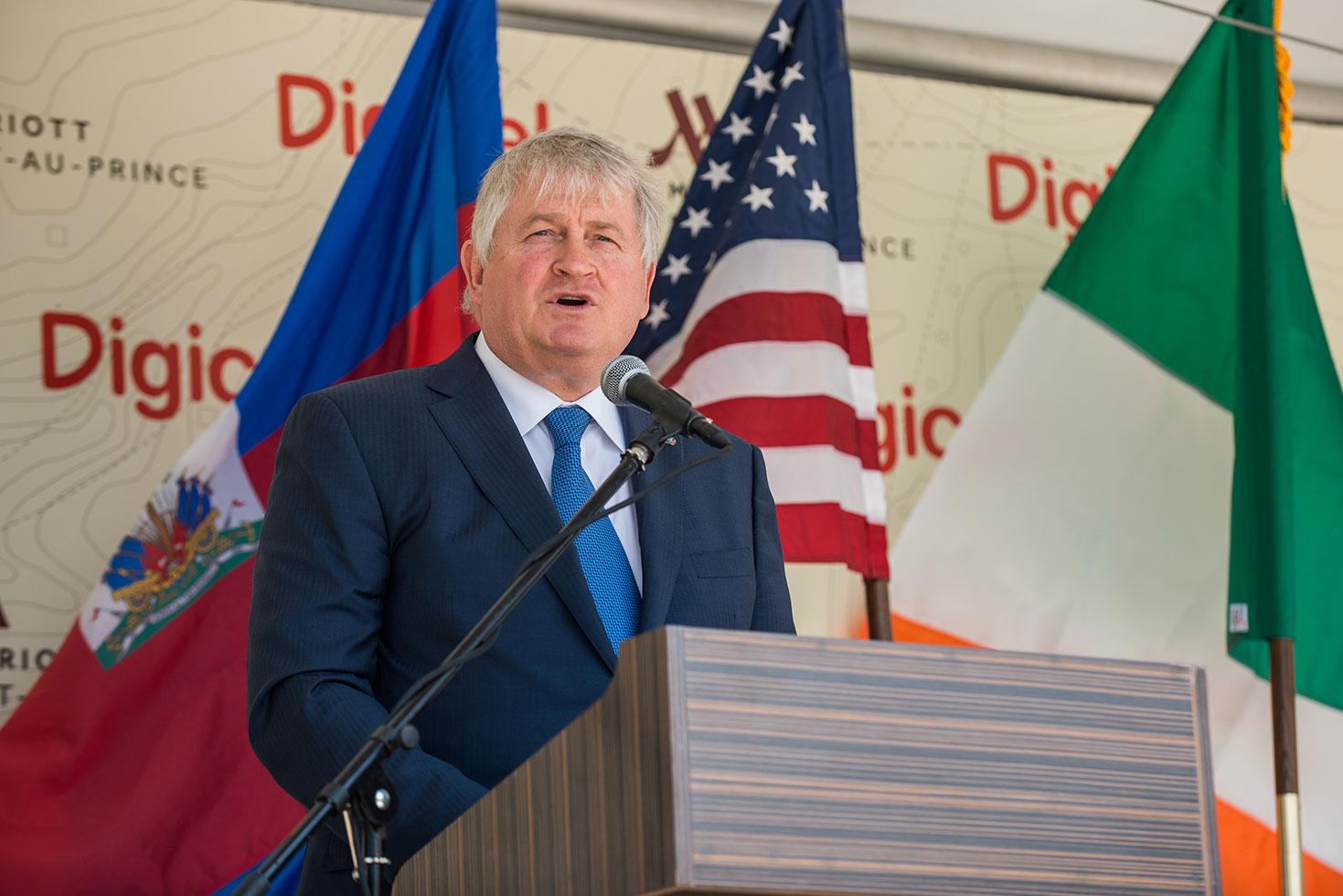 Digicel i Marriott ta habri hotèl na Haiti