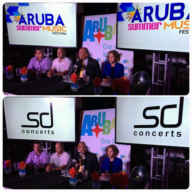 Aruba Summer Music Festival lo bay tuma lugar dianan 26 y 27 di Juni 2015