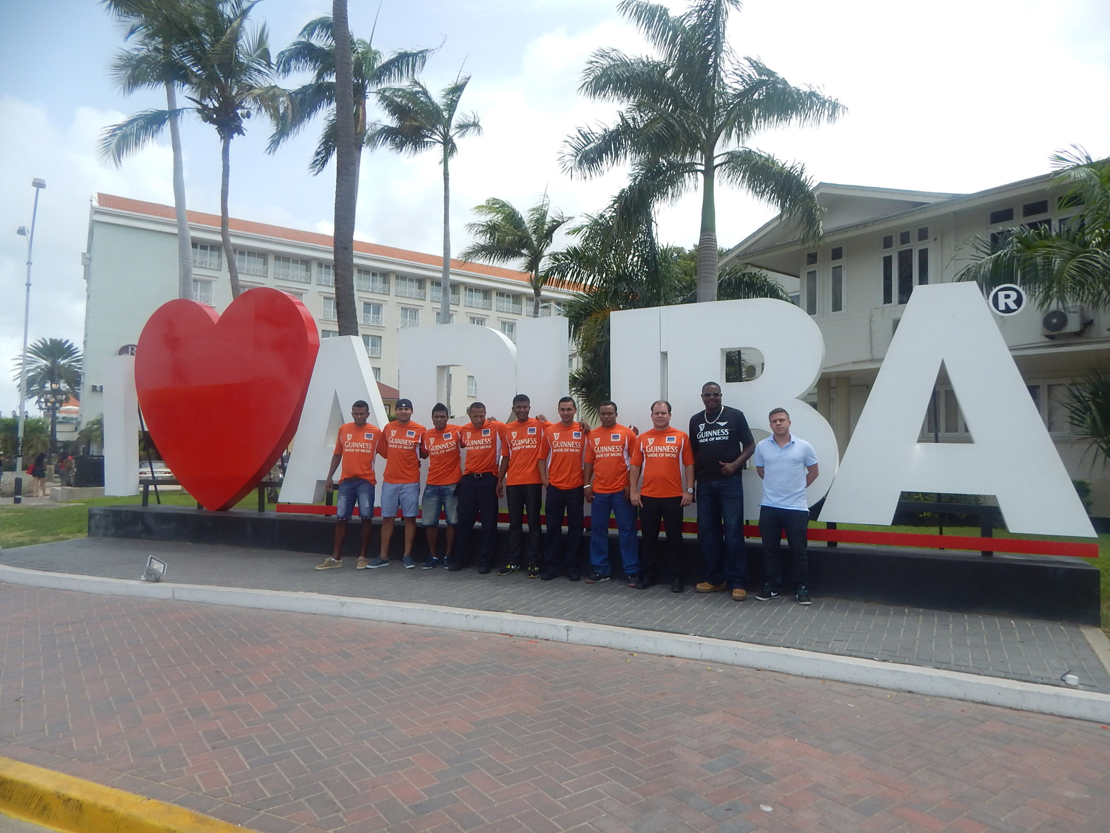Aruba bon representa na Jamaica!