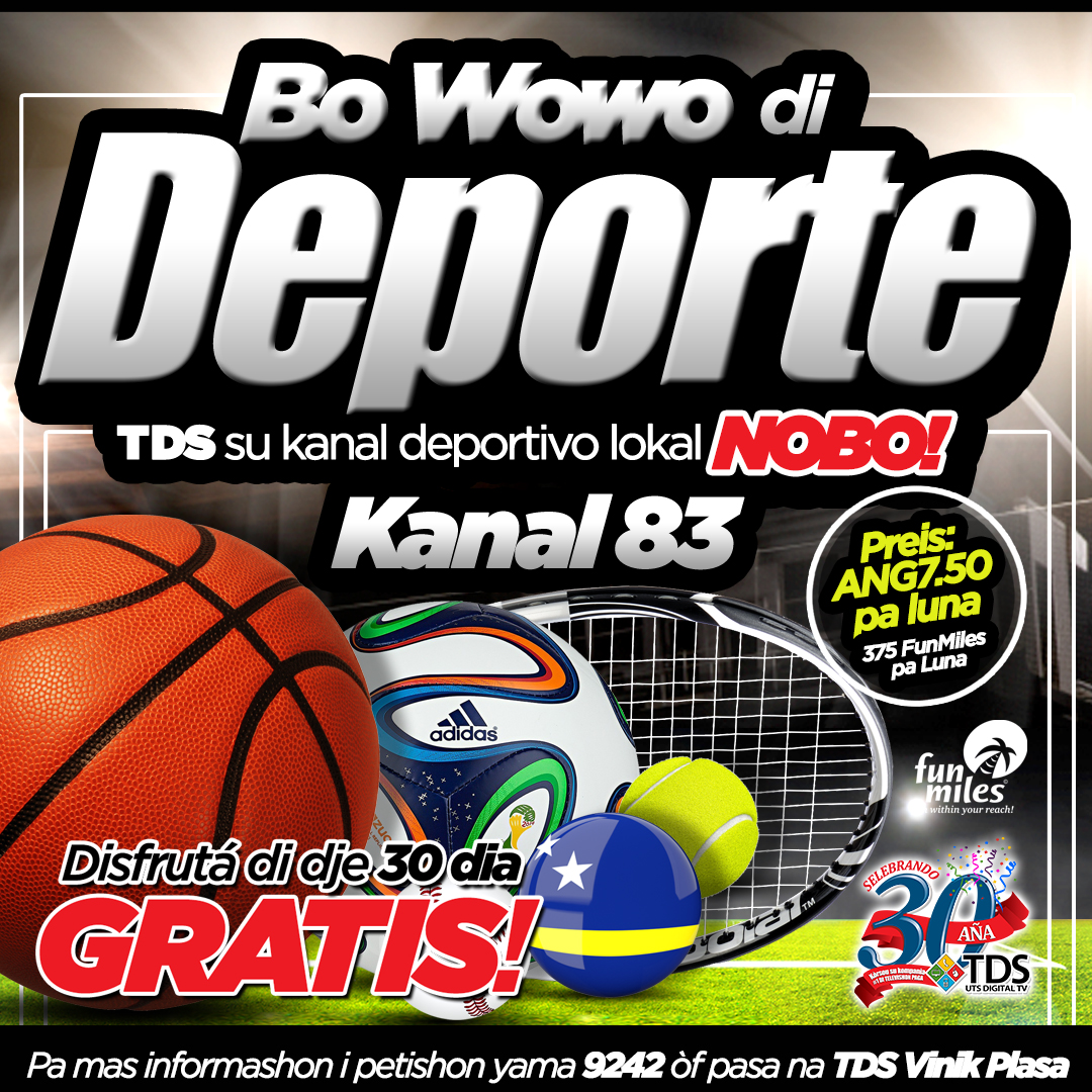 Un kanal di Deporte Lokal Nobo