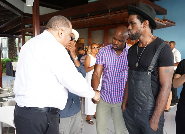 Curaçao Tourist Board hosted a Happy Hour for the Double Play Cast
