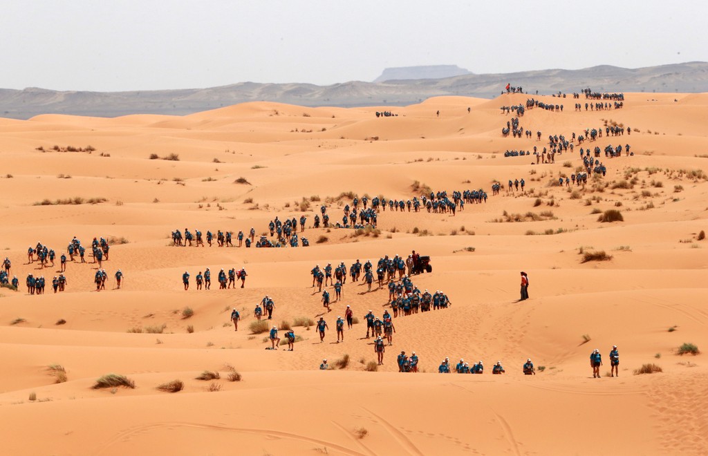 Dennis Janson, partisipante #642 den  The Sultan Marathon des Sables 2016