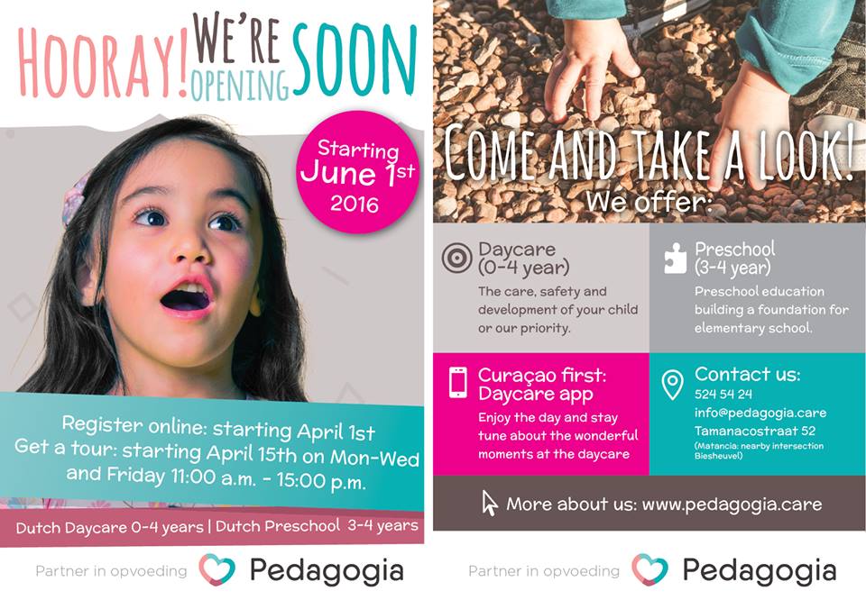Úniko na Kòrsou: Pedagogia ta introdusí un ‘kinderopvang app’