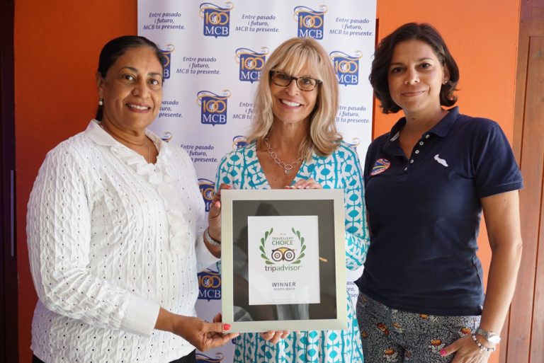 Liza Dindial (CHATA), Carol Johnson and Rebecca Marval (CTB)