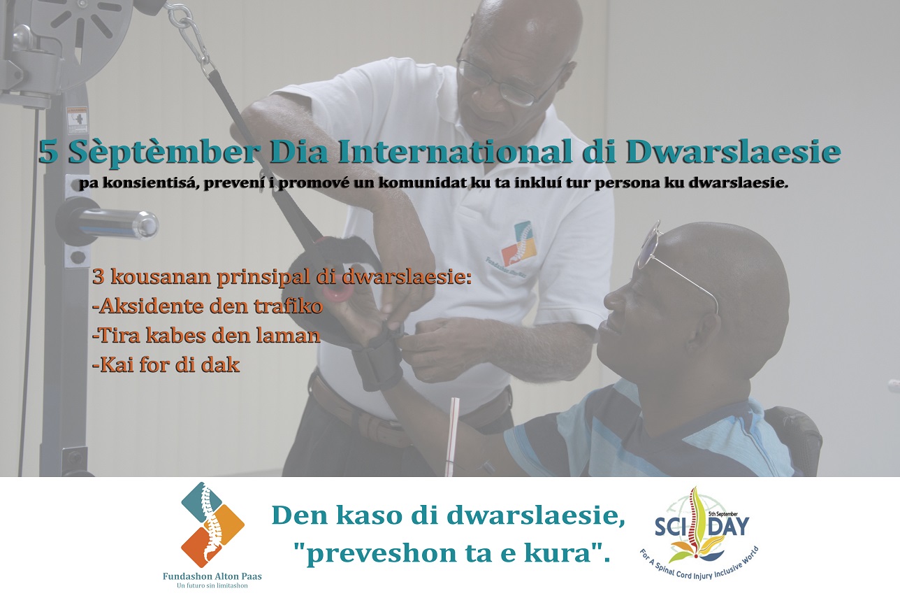 Dia Internashonal di Dwarslaesie 5 di sèptèmber 2016