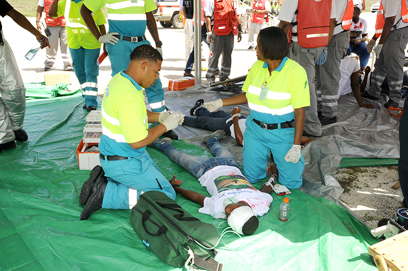 Simulashon di emergensia na Aeropuerto di Kòrsou
