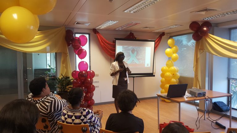 Pic Mrs Evers- Kleinmoedig @CIBC FirstCaribbean