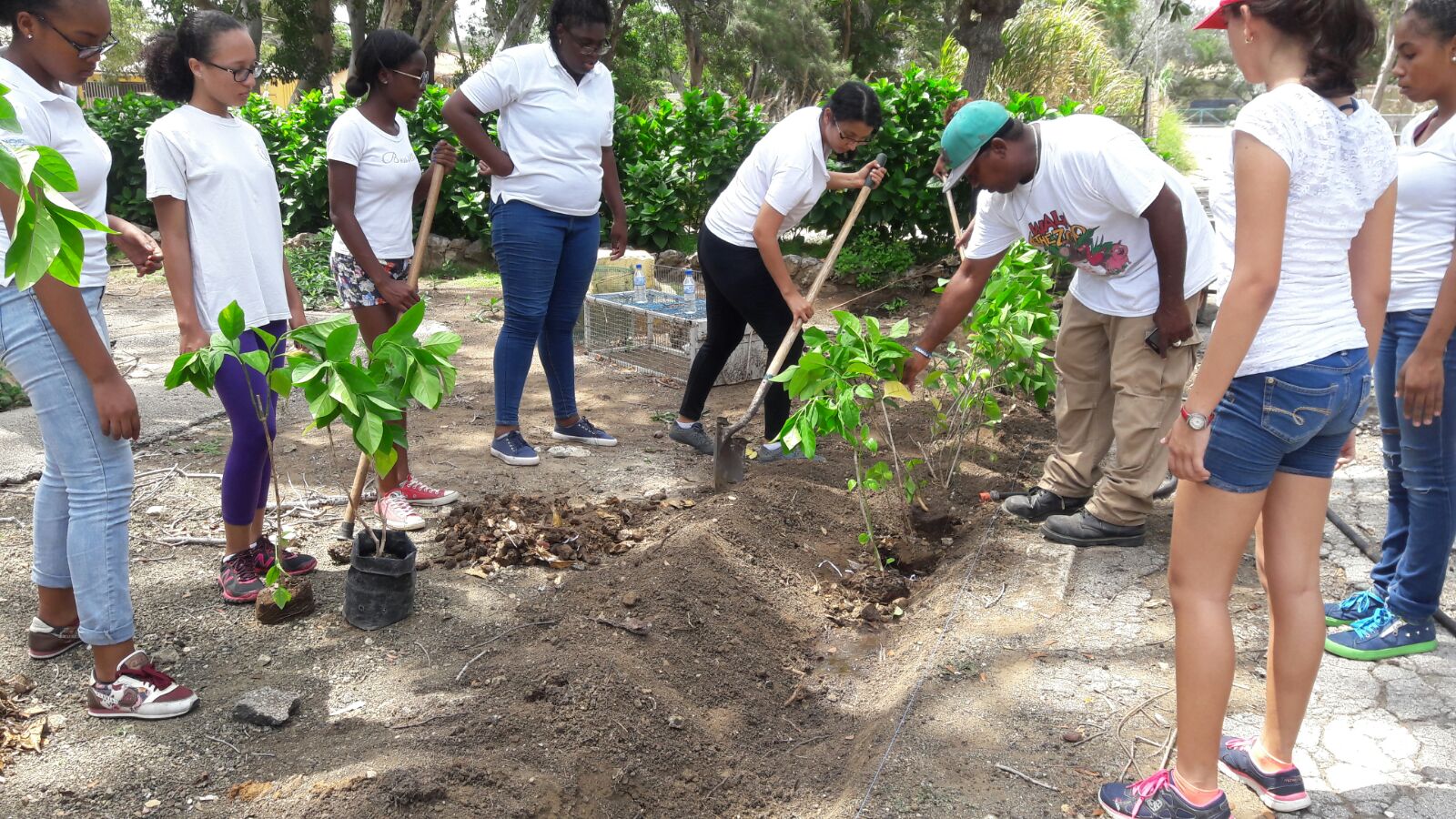 Earth day na Curaçao Zoo, un exito rotundo.