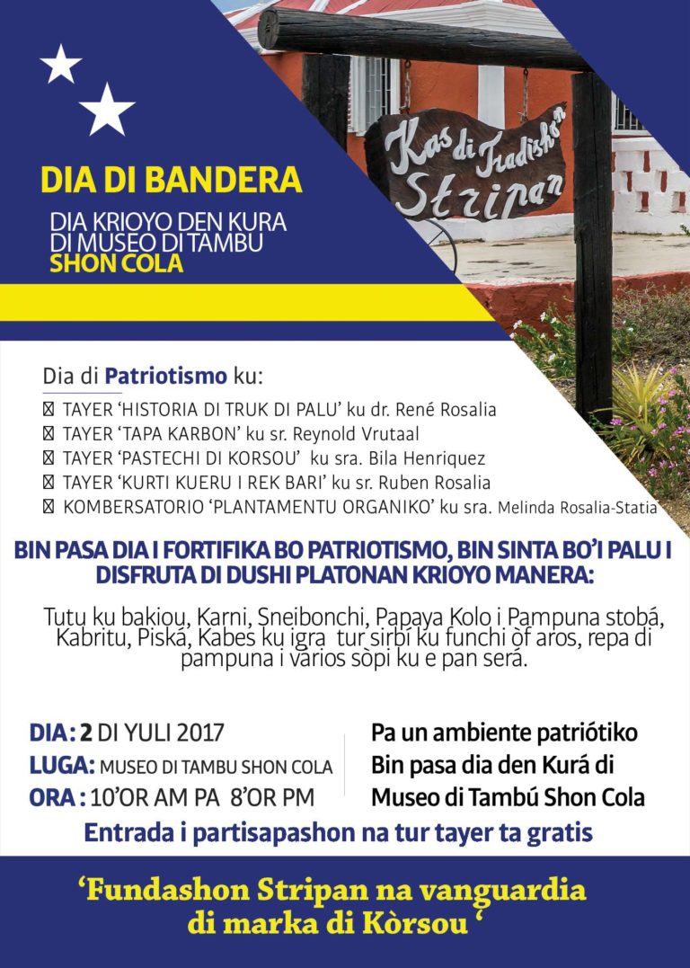 Flyer Dia di Bandera STRIPAN