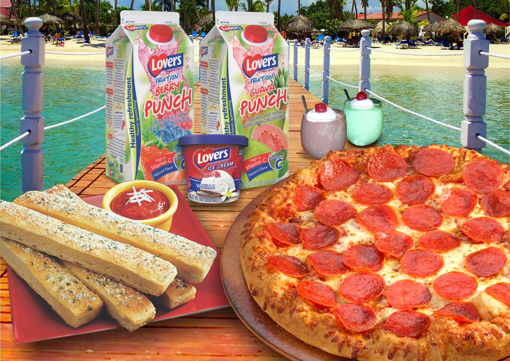 Gosa dòbel di bo fakansi ku Pizza Hut