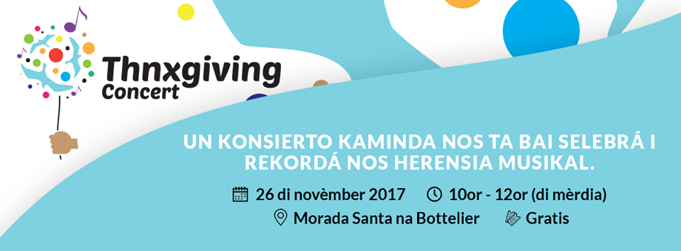 Thnxgiving Concert, 26 di novèmber 2017