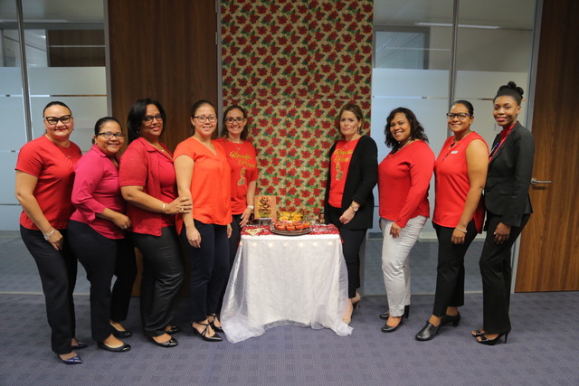 Gerencia di Aruba Bank ta demostra aprecio y gratitud