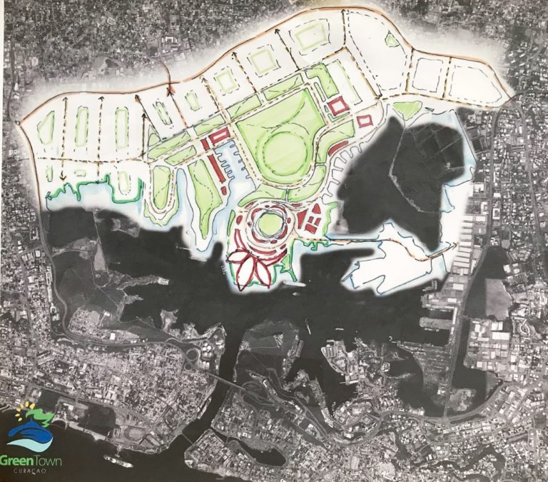 Mapa GreenTown Plan B ku ISLA