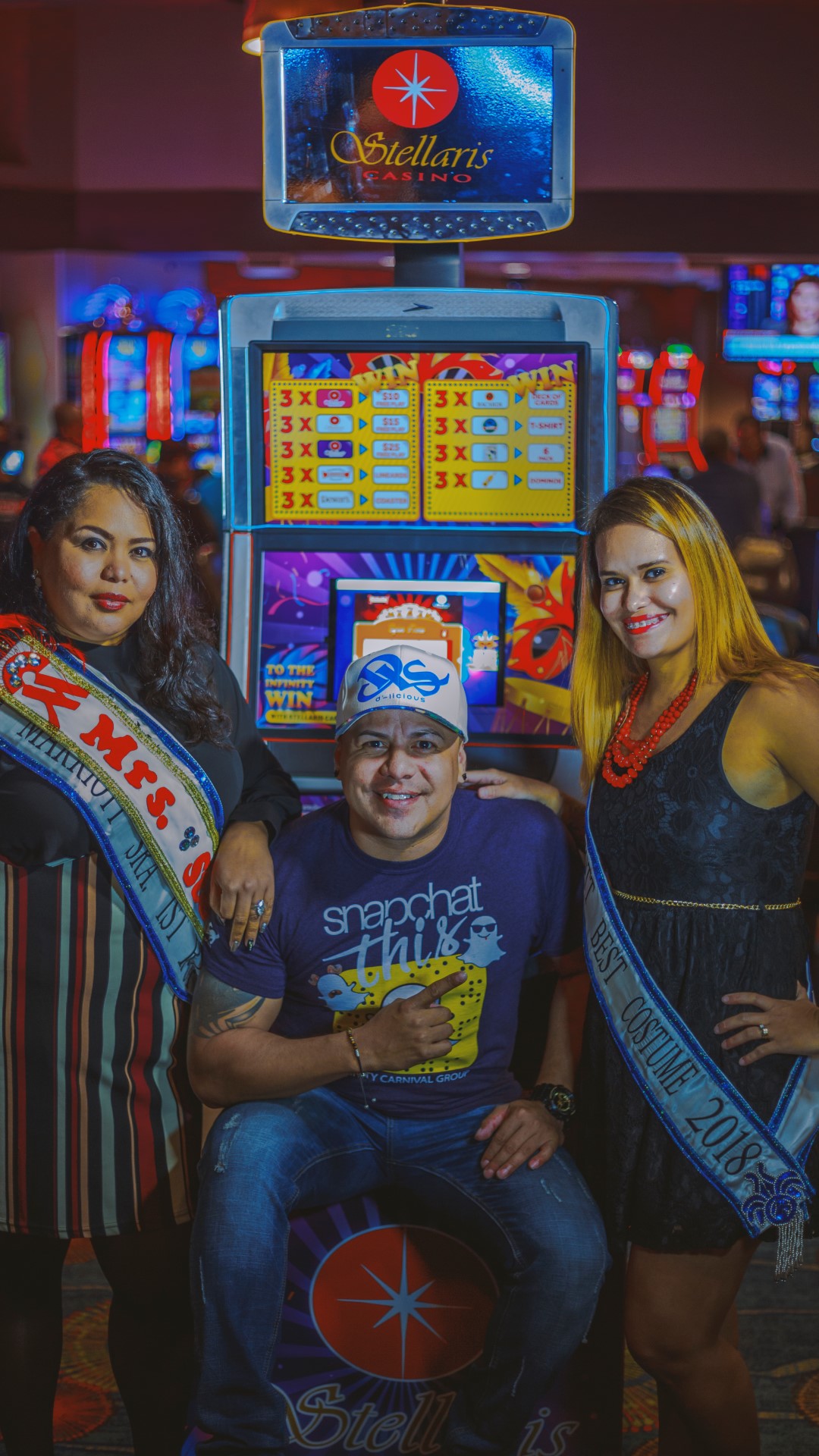 Slot Machine on Wheels cu premio den paradanan di carnaval