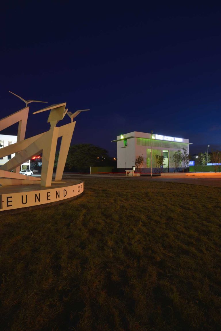Inter-Assure office at night