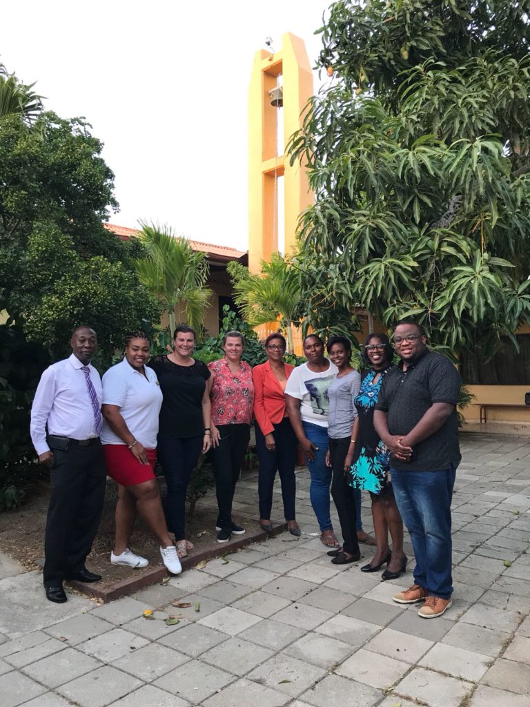 Children's Museum Curaçao op bezoek bij Transitieteam Buena Vista