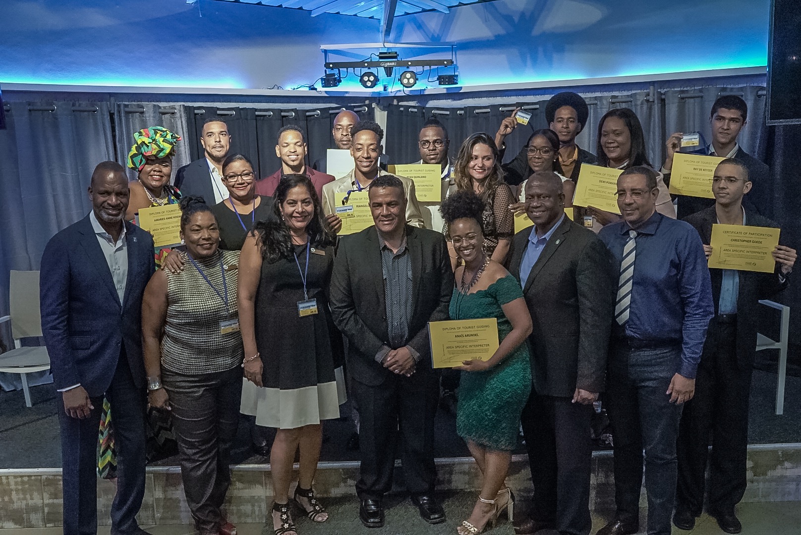 13 Young adults Successfully Complete Tourist Guide and Hospitality Course