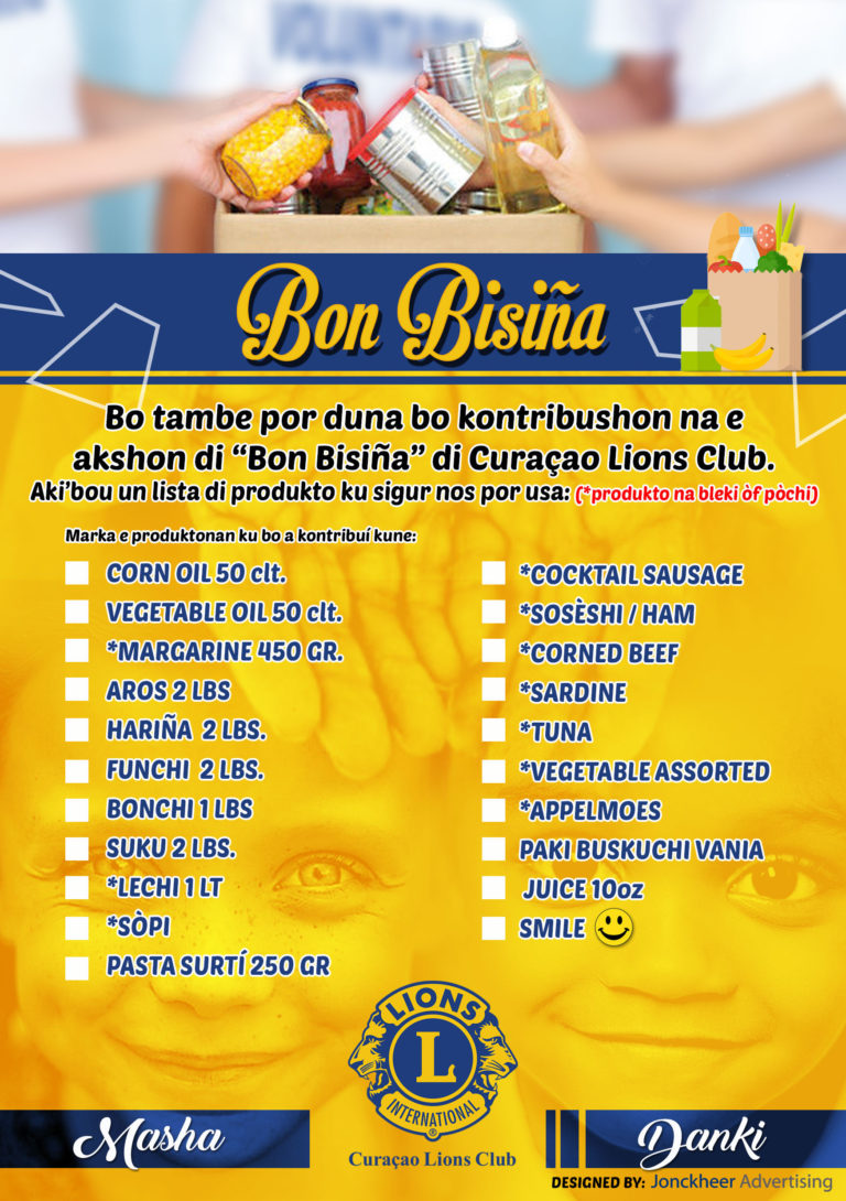 BonBisiña shopping list