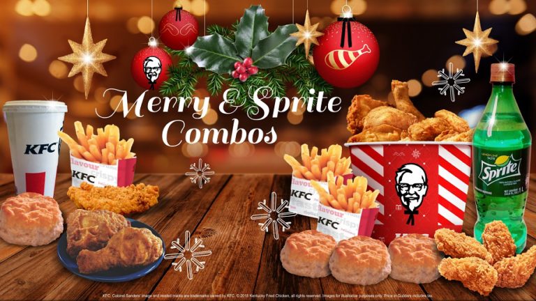 KFC Merry & Sprite Combos