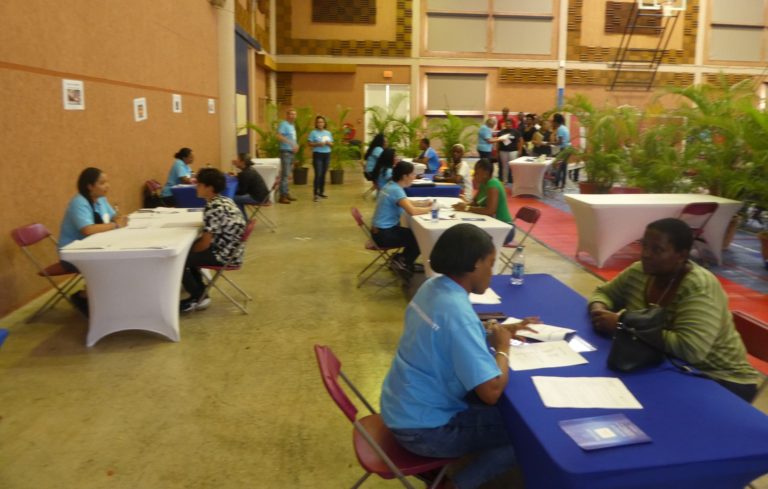 Job Fair July 27 Exchange of information