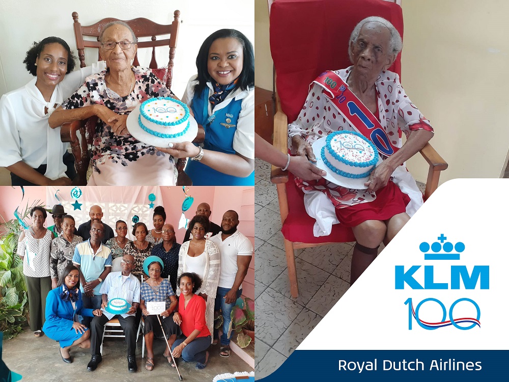 KLM 100 years Elderly Campaign
