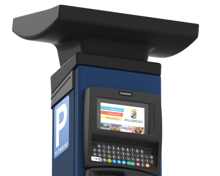 Securitas Flowbird meter di parkér