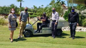 AHATA Golf Cart Delivery to BRA