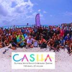 Groep foto van Duikers